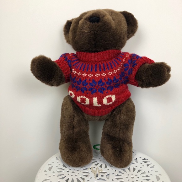 Polo by Ralph Lauren | Toys | Ralph Lauren Brown Vintage Polo Teddy Bear | Poshmark